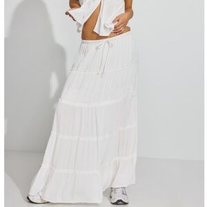 Garage - Mia Maxi Peasant Skirt